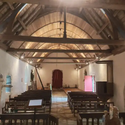 Rénovation éclairage chapelle Notre Dame de Bequerel au Bono - SARL Hervé Père & Fils