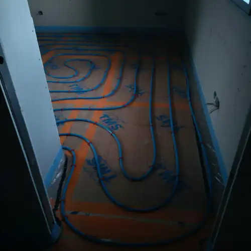 Pose d'un plancher chauffant à Baden - SARL Hervé Père & Fils