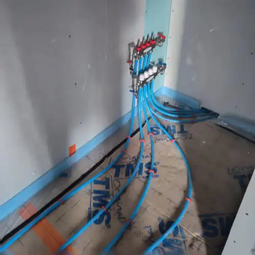 Pose d'un plancher chauffant à Baden - SARL Hervé Père & Fils